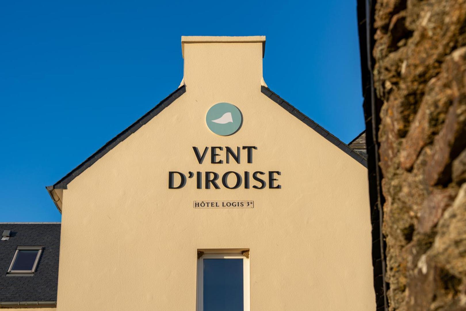 פלוגונבלי Logis Hotel Vent D'Iroise מראה חיצוני תמונה